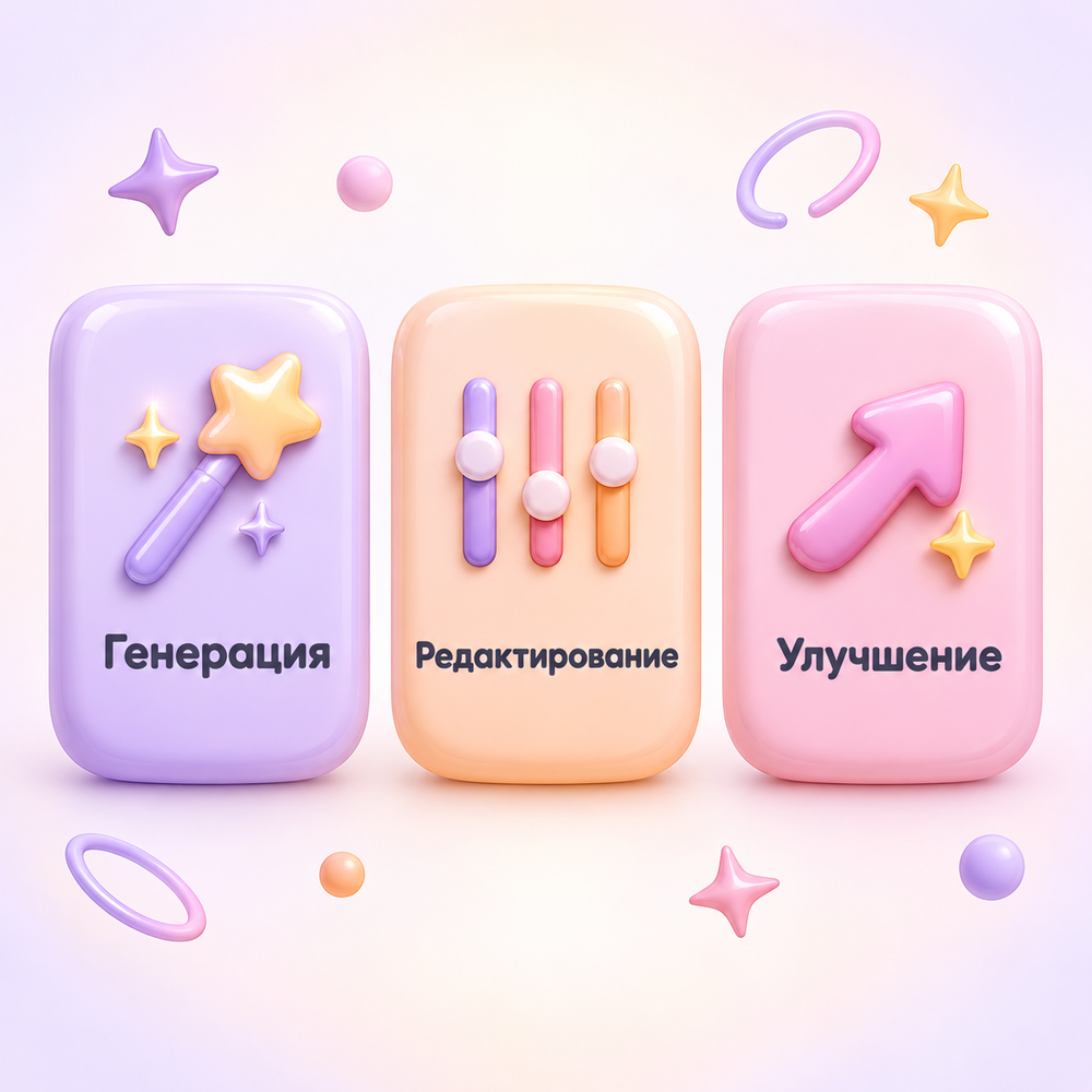Лучшие нейросети для работы с изображениями: что выбрать для генерации, редактирования и улучшения фото