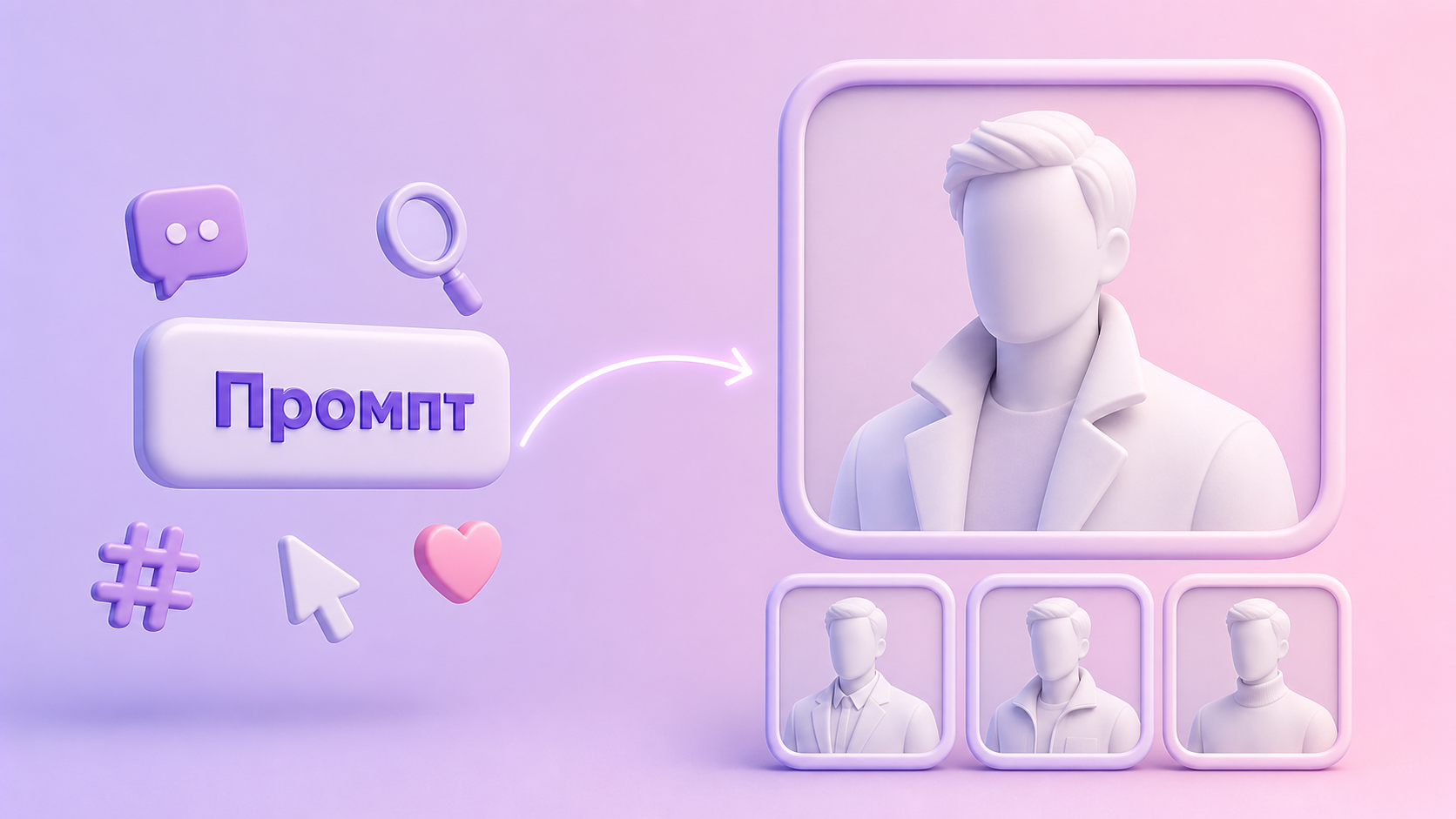 Промпты для мужского фото: стильный портрет мужчины в пальто, созданный нейросетью