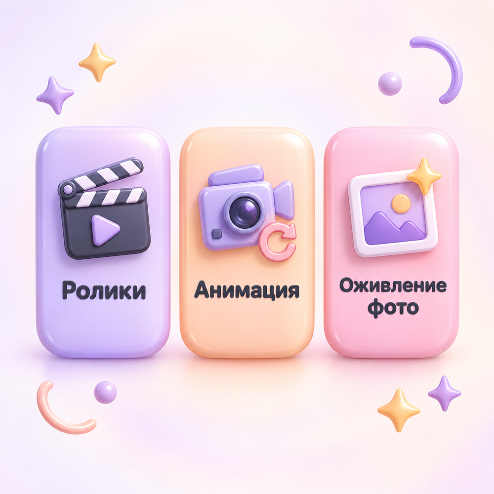 Топ нейросетей для видео: что выбрать для генерации роликов, анимации и оживления фото