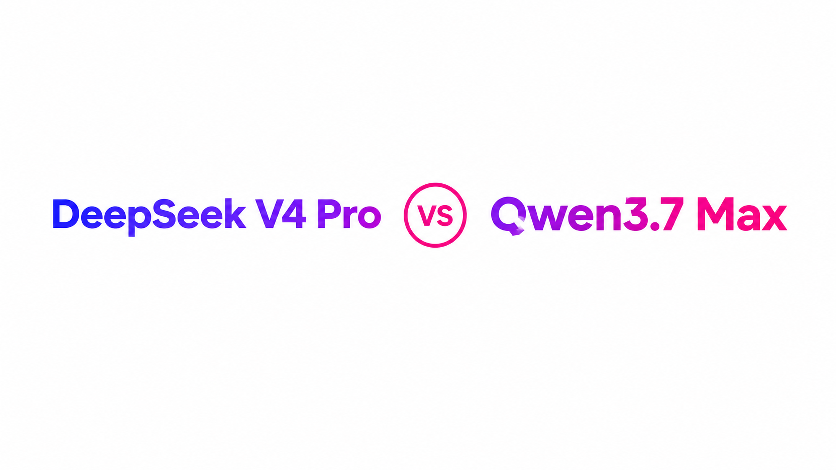 Сравнение нейросетей DeepSeek V4 Pro и Qwen3.7 Max